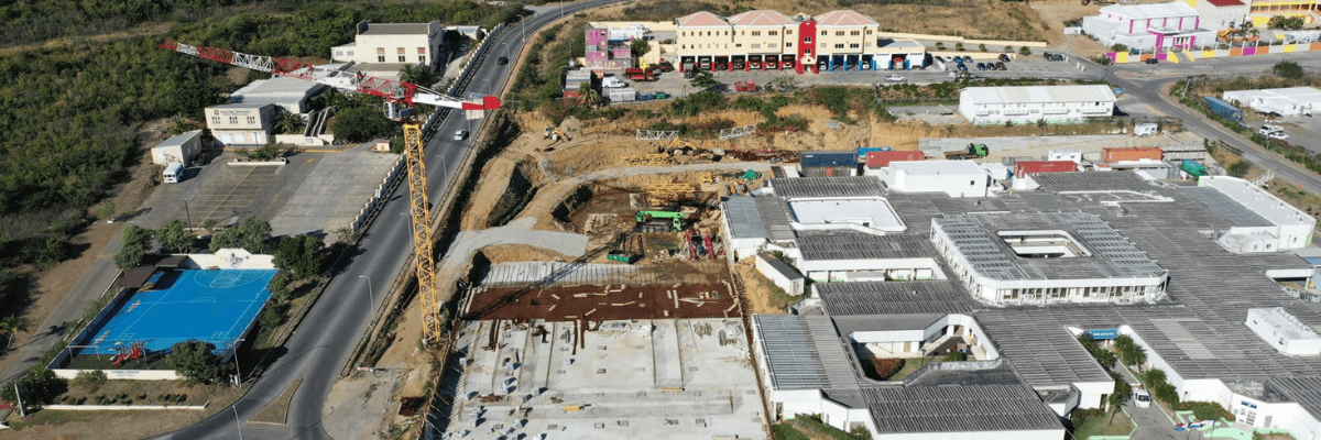 SMGH basement floor pouring continues on Tuesday (Feb 22)