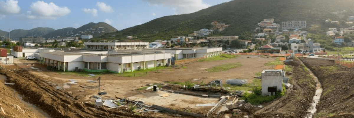Communiqué de presse d’INSO - Les travaux d’excavation commencent pour le St. Maarten General Hospital (SMGH)