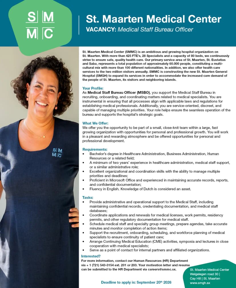 Medical Staff Bureau Officer