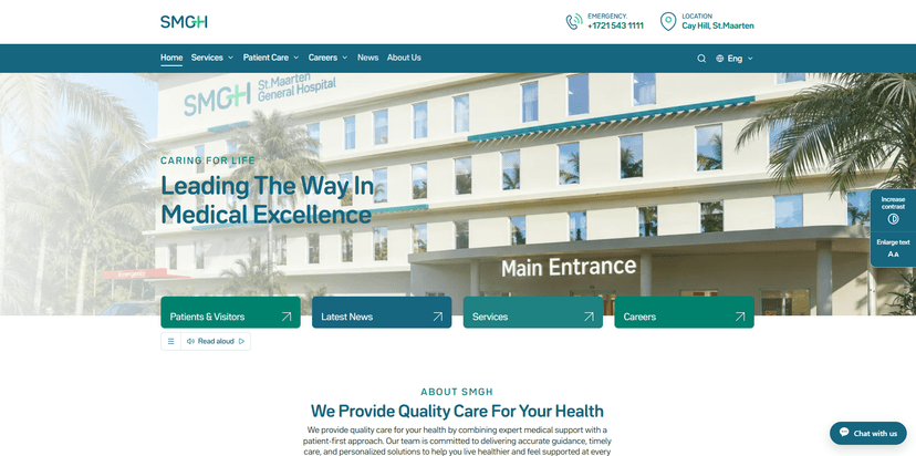 SMMC Launches New Website www.smgh.sx